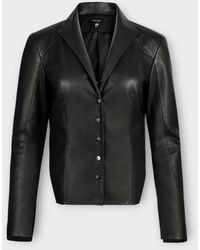 Heira Leatherwear - Snatched Blouse - Lyst