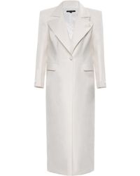 KRIS MARAN - Rose Buttons Maxi Coat - Lyst