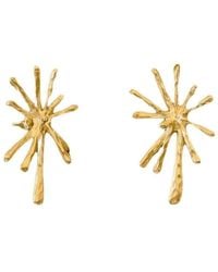 LINYA JEWELLERY - Big Flow Earrings - Lyst