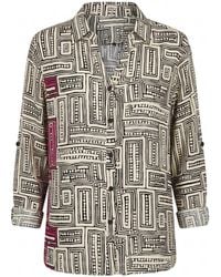 IEVA - Fuchsia Embellished Shirt - Lyst