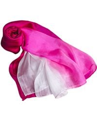 SILK &amp; BEARS - Hot Ombre Scarf - Lyst