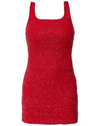 Self-Adore - Ruby Hand-Beaded Embellished Mini Dress - Lyst