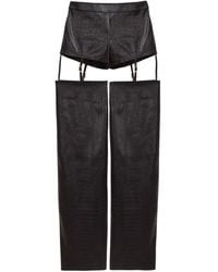 KRIS MARAN - Transformable Pants With Details - Lyst