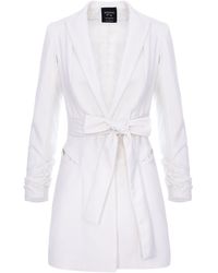 AVENUE No.29 - Single Breasted Blazer With - Lyst