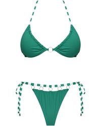 Live Kolibri - String Bikini Set With Metal Rings - Lyst