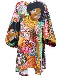 A.nty Story - A-Line Balloon Sleeve Dress - Lyst