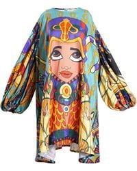 A.nty Story - A-Line Balloon Sleeve Ladia Dress - Lyst