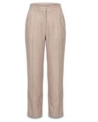IEVA - Dusty Rose Straight-Leg Trousers - Lyst