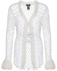 Andreeva - Vanilla Handmade Crochet Shirt - Lyst
