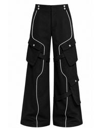 VICTOURRIAHZ - Reflective Cargo Pants - Lyst