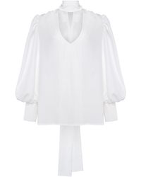 GURANDA - Balloon Sleeve Blouse - Lyst