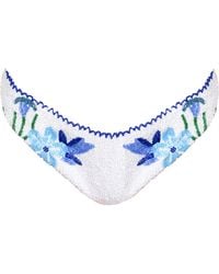 Self-Adore - Euro Summer Hand-Beaded Embellished Bikini Bottom - Lyst