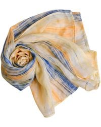 SILK & BEARS - Brushstroke Scarf - Lyst