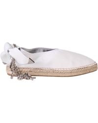 Toga - Leather Espadrille Slip-On With Chain - Lyst