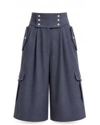 Julia Allert - High-Waisted Utility Bermuda Shorts - Lyst