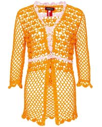 Andreeva - California Poppy Handmade Crochet Shirt - Lyst