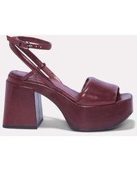 Dorothee Schumacher - Platform Sandal With Ankle Strap - Lyst
