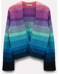 Dorothee Schumacher - Variegated Stripe Knit Sweater In Merino-cashmere - Lyst