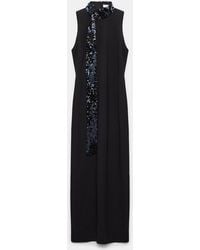 Dorothee Schumacher - Punto Milano Dress With Sequin Scarf - Lyst