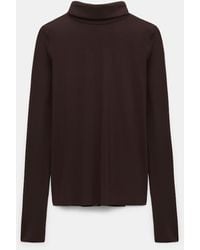 Dorothee Schumacher - Longsleeve mit Rollkragen aus leichtem, technischem Jersey - Lyst