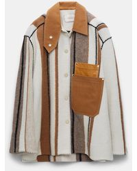 Dorothee Schumacher - Jacket With Leather Details - Lyst