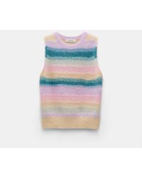 Dorothee Schumacher - Extra Soft Cashmere Stripe Shell - Lyst