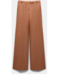 Dorothee Schumacher - Wide Leg Pants In Punto Milano With Western Details - Lyst
