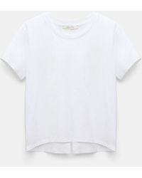 Dorothee Schumacher - T-Shirt With Satin Bows On The Back - Lyst