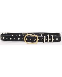 Dorothee Schumacher - Leather Belt With Metal Detailing - Lyst