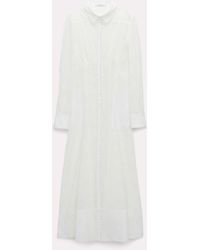 Dorothee Schumacher - Shirtdress In Broderie Anglaise With Studs - Lyst