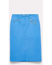 Dorothee Schumacher - Punto Milano Skirt With Zipper Detailing - Lyst