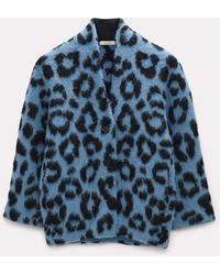 Dorothee Schumacher - Cardigan With A Leopard Print Pattern - Lyst