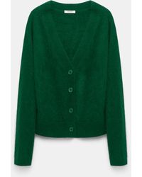 Dorothee Schumacher - Fluffy Cardigan mit V-Ausschnitt - Lyst
