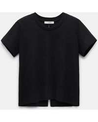 Dorothee Schumacher - T-Shirt With Satin Bows On The Back - Lyst