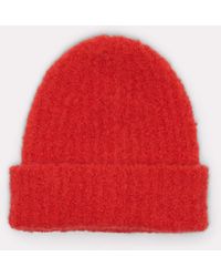 Dorothee Schumacher - Mohair Mix Ribbed Knit Hat - Lyst