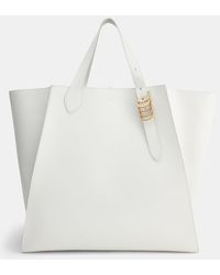 Dorothee Schumacher - Xl Tote Bag In Soft Calf Leather With D-ring Hardware - Lyst