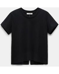 Dorothee Schumacher - T-Shirt With Satin Bows On The Back - Lyst