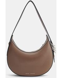 Dorothee Schumacher - Half Moon Bag In Soft Calf Leather With D-ring Hardware - Lyst