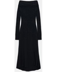 Dorothee Schumacher - Off-the-shoulder Dress In Lightweight Punto Milano - Lyst