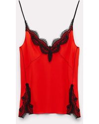 Dorothee Schumacher - Silk Camisole With Lace - Lyst