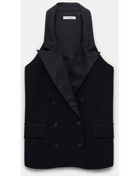 Dorothee Schumacher - Double-breasted Tuxedo-style Vest - Lyst