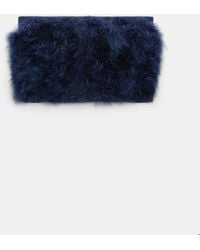 Dorothee Schumacher - Merino-Cashmere Accessory With Feathers - Lyst