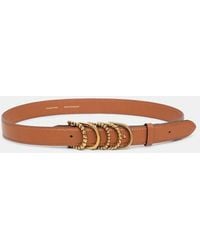 Dorothee Schumacher - Soft Calf Leather Belt With D-Ring Hardware - Lyst