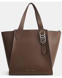 Dorothee Schumacher - Tote Bag In Soft Calf Leather With D-ring Hardware - Lyst