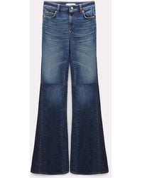 Dorothee Schumacher - Flared Jeans With Patches - Lyst