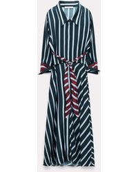Dorothee Schumacher - Striped Silk Shirtdress - Lyst