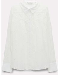 Dorothee Schumacher - Blouse In Broderie Anglaise - Lyst