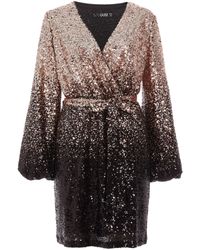 dorothy perkins black sequin dress