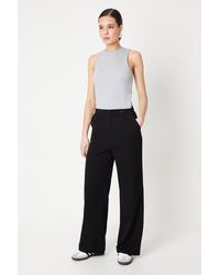 Dorothy Perkins - Double Button Waistband Trousers - Lyst