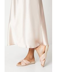 Dorothy Perkins - Good For The Sole: Wide Fit Harper Comfort Soft Knot Micro Wedges - Lyst